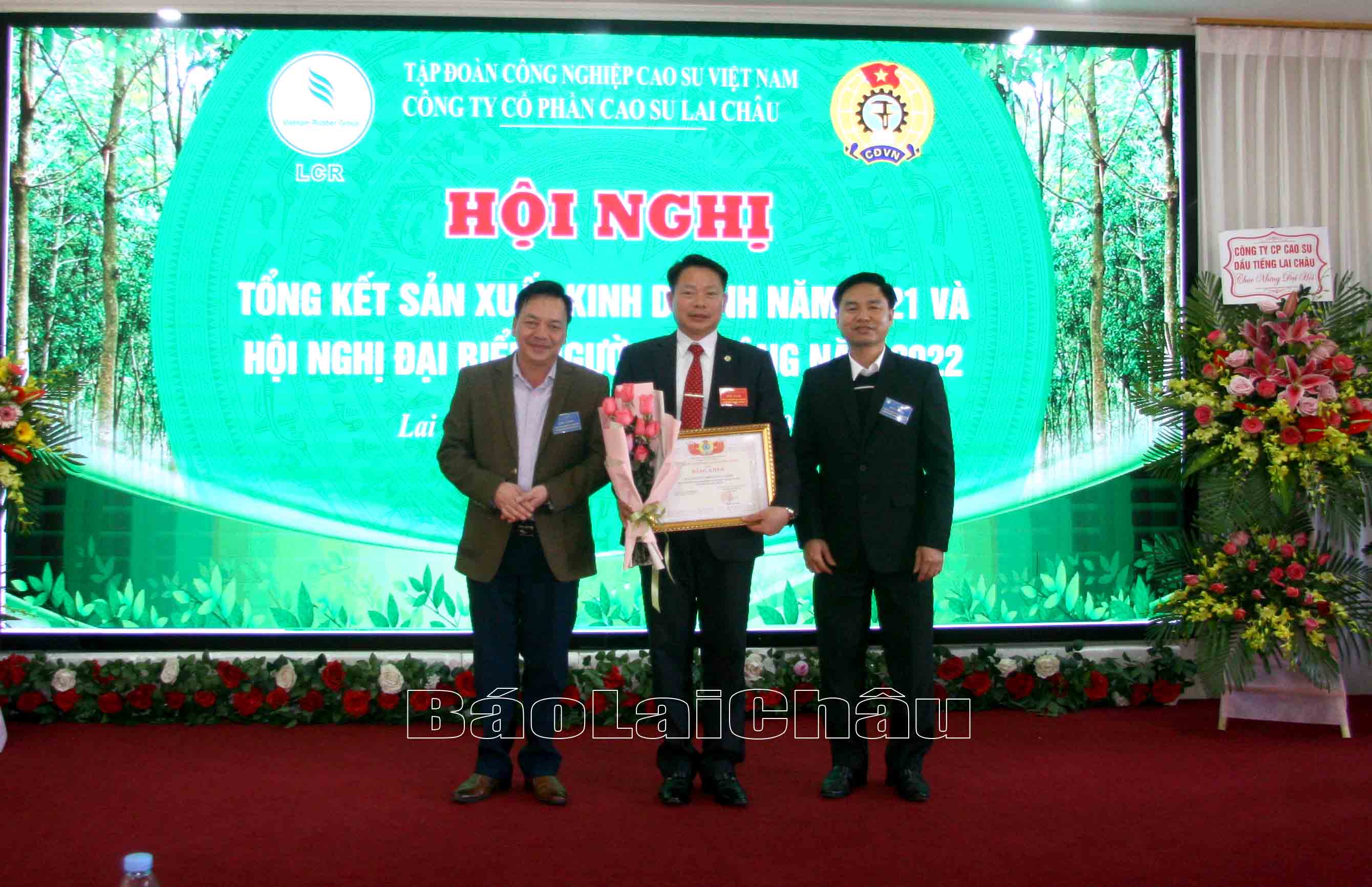 Công ty Cổ phần Cao su Lai Châu: Phấn đấu đạt 7.000 tấn mủ cao su